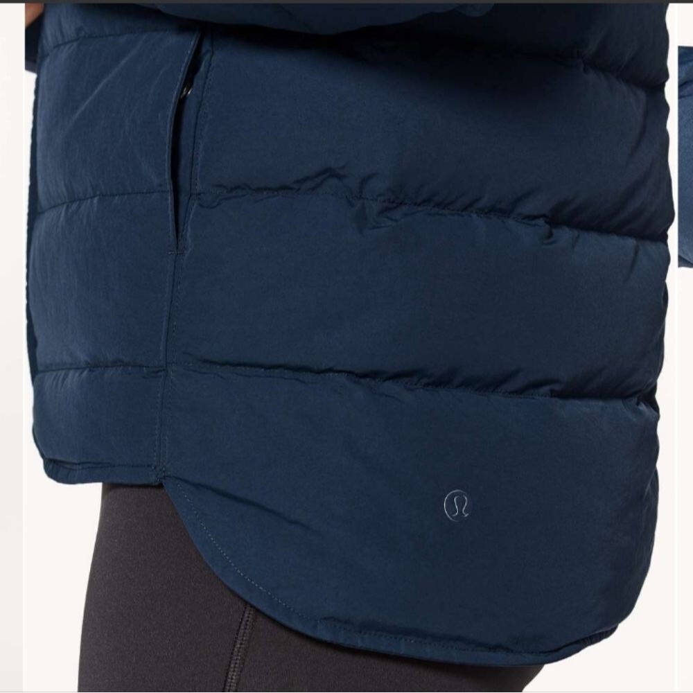 Lululemon Just Enough Puff Jacket in color Inkwell size 10 new no tag - Picture 4 of 16